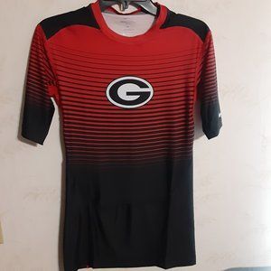 NWOT Nike Pro Girls Georgia Bulldogs Top in Size L